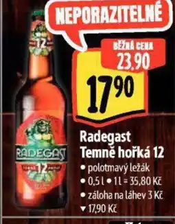 Albert Radegast Temně hořká 12 nabídka