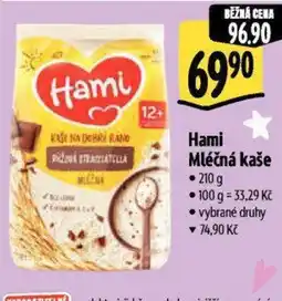 Albert Hami Mléčná kaše nabídka
