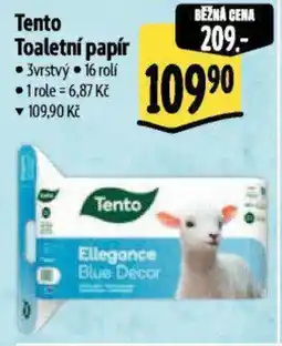 Albert TENTO Toaletní papír nabídka