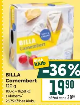 Billa BILLA Camembert nabídka