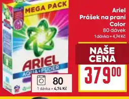 Billa Ariel Prášek na praní Color nabídka