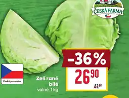 Billa Zelí rané bílé nabídka