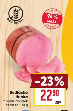 Billa Sedlácká šunka nabídka