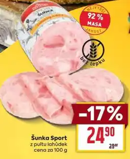 Billa Šunka Sport nabídka