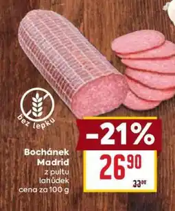 Billa Bochánek Madrid nabídka