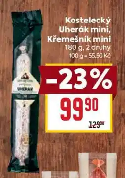 Billa Kostelecký Uherák mini, Křemešník mini nabídka