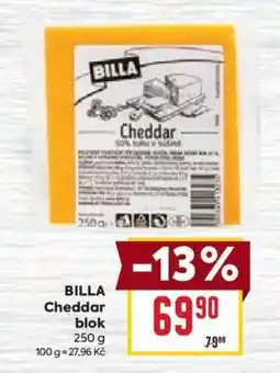 Billa BILLA Cheddar blok nabídka