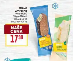 Billa BILLA Zmrzlina nabídka