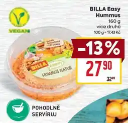 Billa BILLA Easy Hummus nabídka