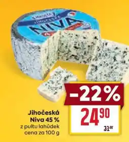 Billa Jihočeská niva 45% nabídka