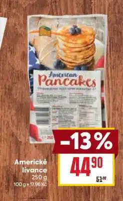 Billa Americké lívance nabídka