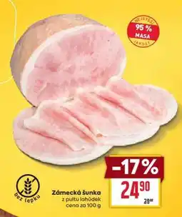Billa Zámecká šunka nabídka