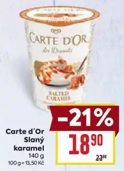 Billa Carte d’Or Slaný karamel nabídka