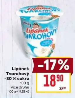 Billa Lipánek Tvarohový -30 % cukru nabídka