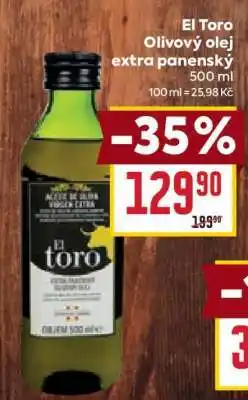 Billa El Toro Olivový olej extra panenský nabídka
