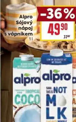Billa Alpro Sójový nápoj s vápníkem nabídka