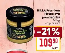 Billa BILLA Premium Pistáciová pomazánka nabídka