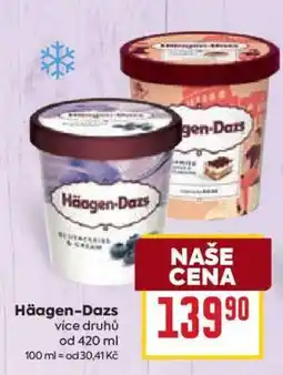 Billa Häagen Dazs nabídka