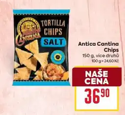 Billa Antica Cantina Chips nabídka