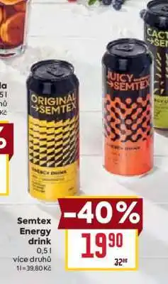 Billa Semtex Energy drink nabídka