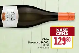 Billa Cielo Prosecco D.O.C nabídka