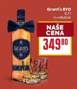 Billa Grant’s 8YO nabídka