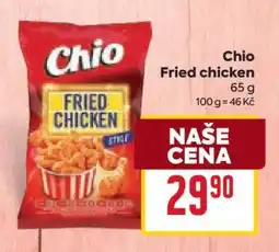 Billa Chio fried chicken nabídka