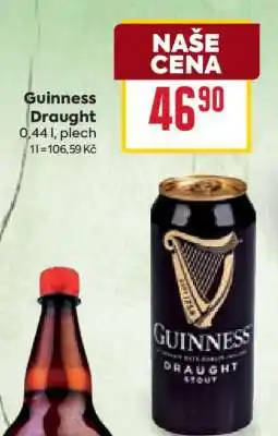 Billa Guinness Draught nabídka