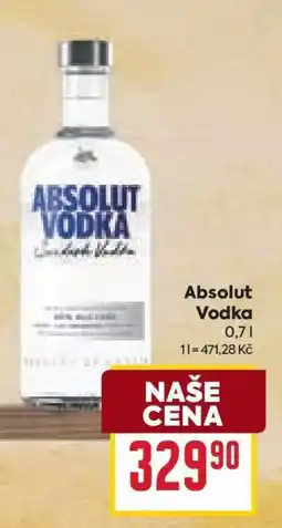 Billa Absolut Vodka nabídka