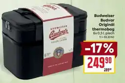 Billa Budweiser Budvar Original Thermobag nabídka