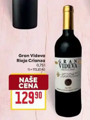 Billa Gran Videva Rioja Crianza nabídka