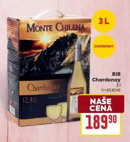 Billa Monte Chilena Chardonnay 3L nabídka