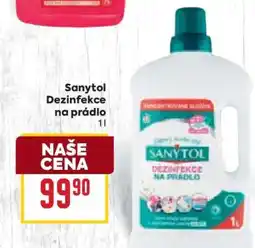 Billa Sanytol Dezinfekce na prádlo nabídka