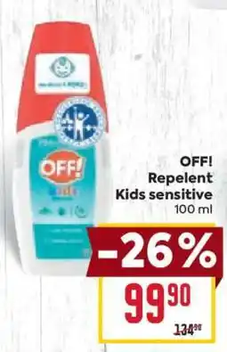 Billa OFF! Repelent Kids sensitive 100 ml nabídka