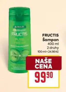 Billa Fructis šampon nabídka