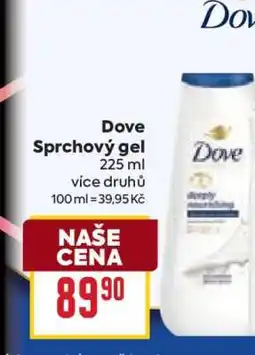 Billa Dove Sprchový gel nabídka