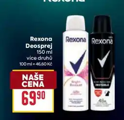 Billa Rexona Deosprej nabídka