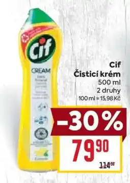 Billa Cif Čisticí krém nabídka