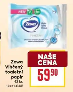 Billa Zewa Vlhčený toaletní papír nabídka