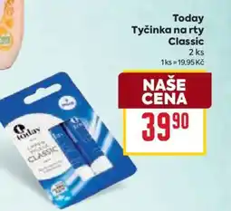 Billa Today Tyčinka na rty classic nabídka