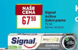 Billa Signal Active Zubní pasta nabídka