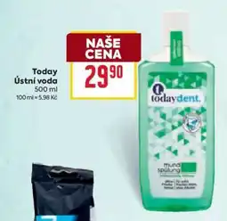 Billa Today Ústní voda nabídka