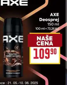 Billa AXE Deosprej nabídka