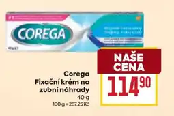 Billa Corega Fixační krém na zubní náhrady nabídka