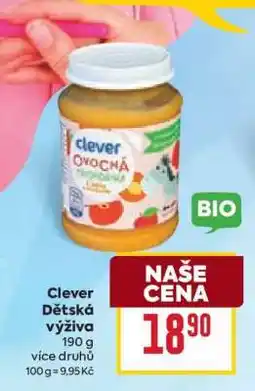 Billa Clever Dětská výživa nabídka