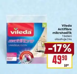 Billa Vileda Actifibre mikrohadřík nabídka