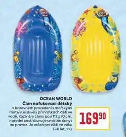 Billa OCEAN WORLD Člun nafukovací dětský nabídka