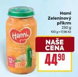 Billa Hami Zeleninový příkrm nabídka