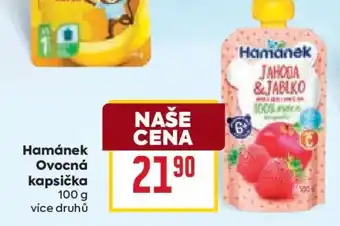 Billa Hamánek ovocná kapsička nabídka
