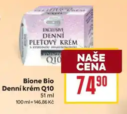 Billa Bione Bio Denní krém Q10 nabídka